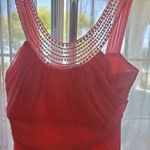 Bright Coral Dress